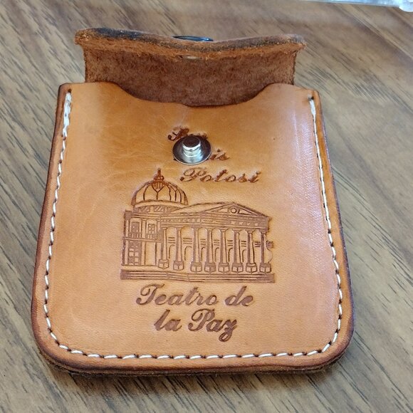 Envelope Leather Purse and Money Clip  NEW - Picture 6 of 16